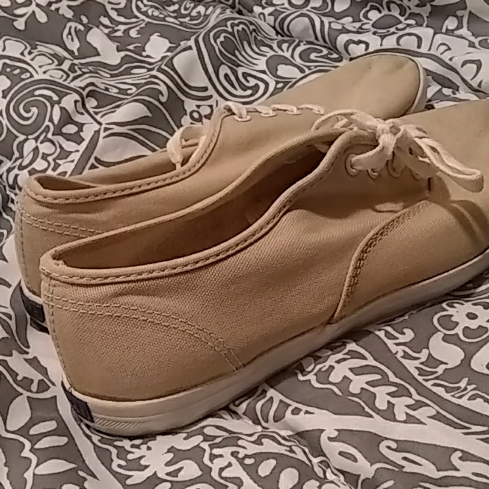 Tan shoes